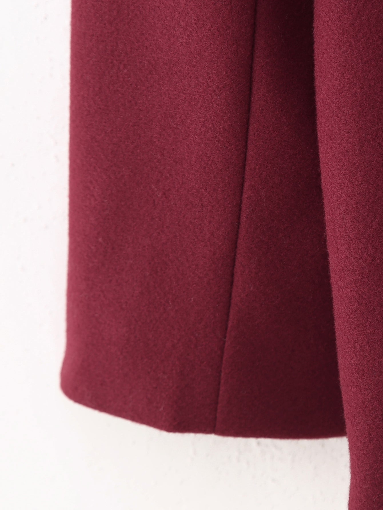 Women’s Single-Breasted Scarf Woolen Coat – Elegant & Warm Autumn Winter Outerwear